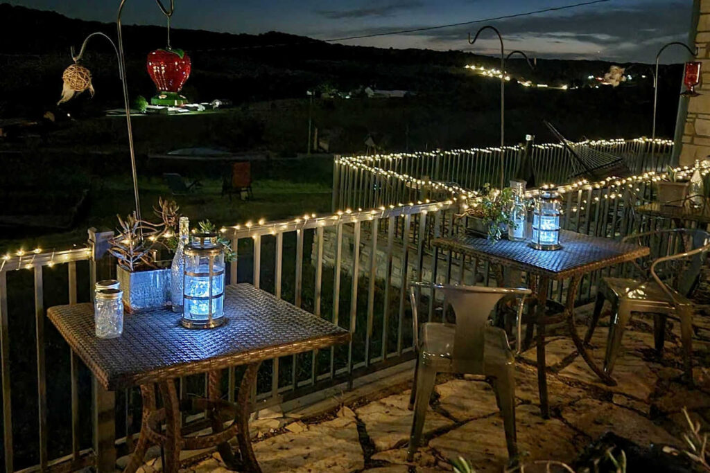 Terrace at Twilight